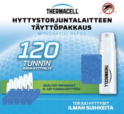 Thermacell Mega täyttöpakkaus 10kaasua ja 30 tyynyä