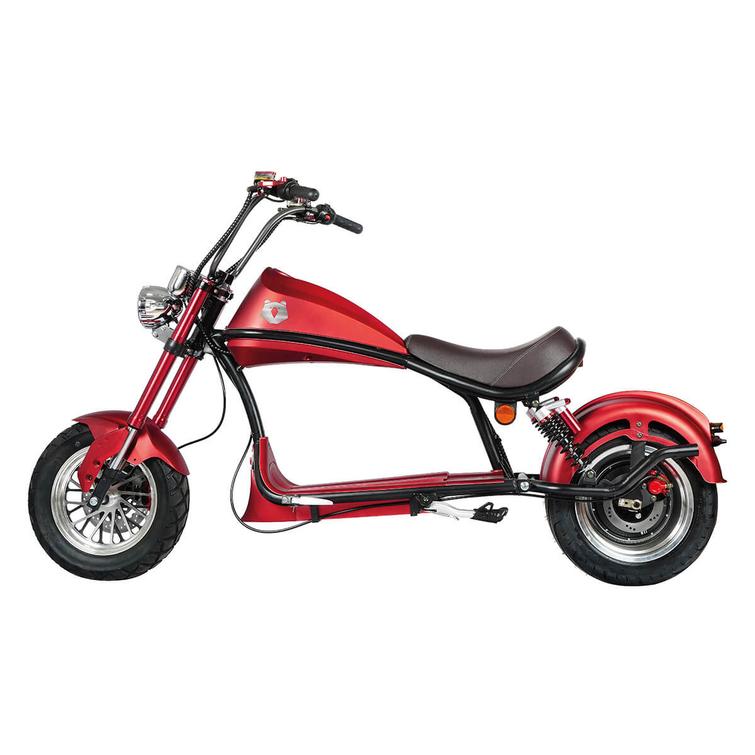 Kruiser Heritage Red with 1.2kWh battery