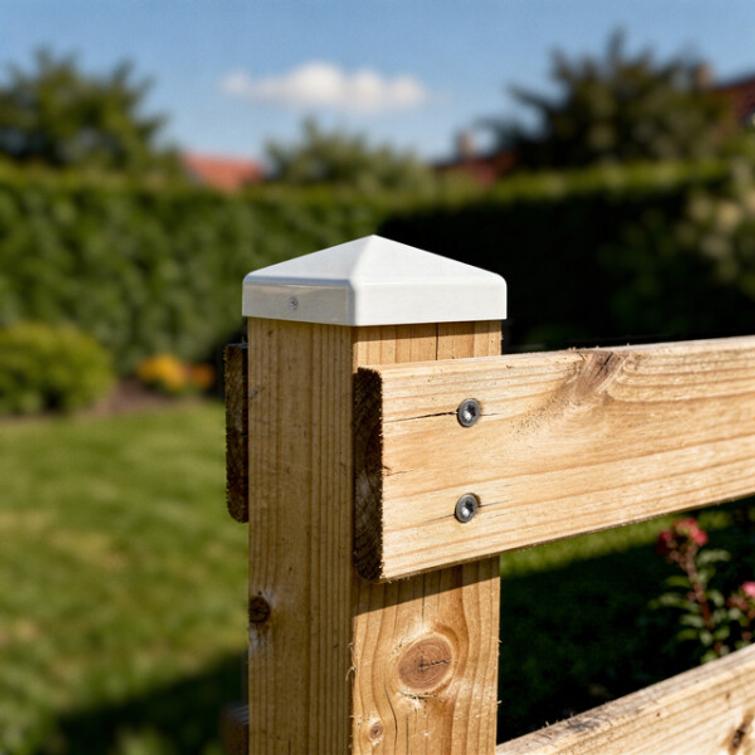 Tolpanhattu valkoinen 71x71mm, 5kpl pakkaus