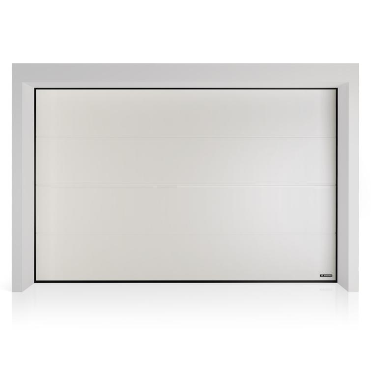 Autotallinovi 300 x 212 cm ilman moottoria, valkoinen NORDIC HOME