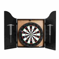 Perinteinen dartskaappi, tikkataulu ja tikat NORDIC Games