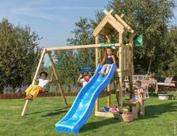 Jungle Gym Totem leikkitorni, swing module sekä liukumäki