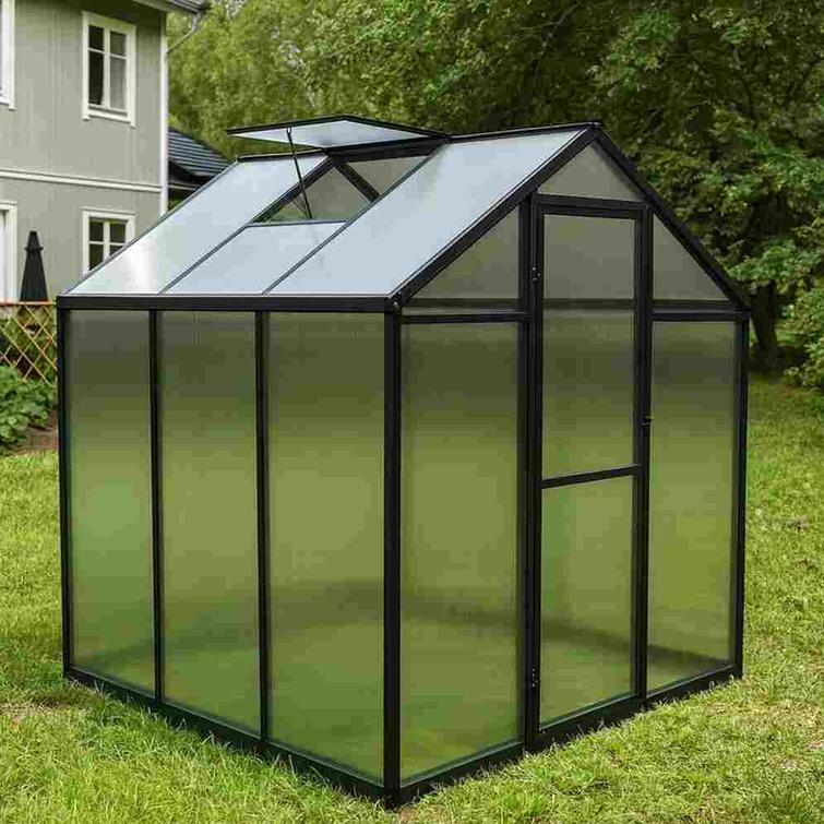 Kasvihuone Green Land Solid, 3,4m2