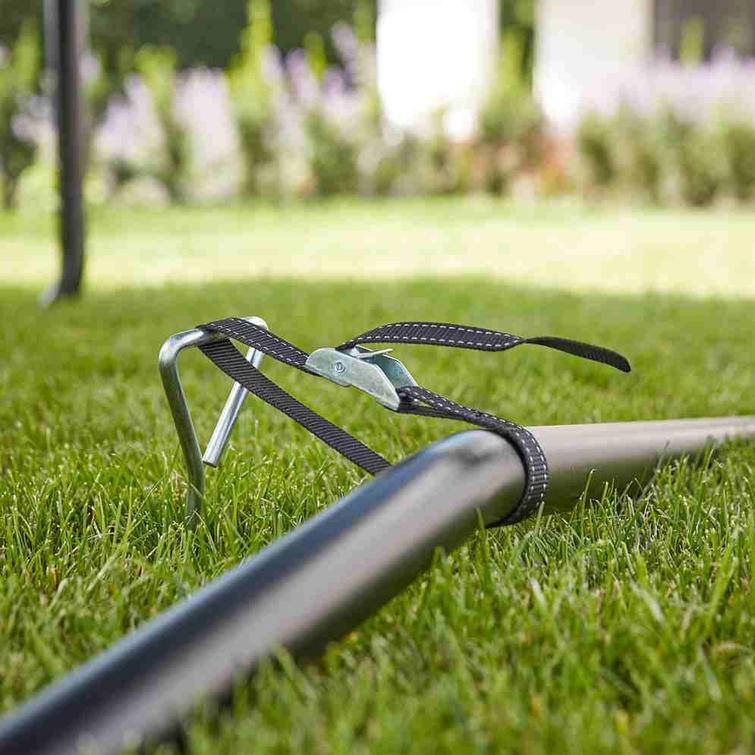 Suojus, tikkaat ja ankkurointisetti &Oslash;366 cm trampoliinille SALTA