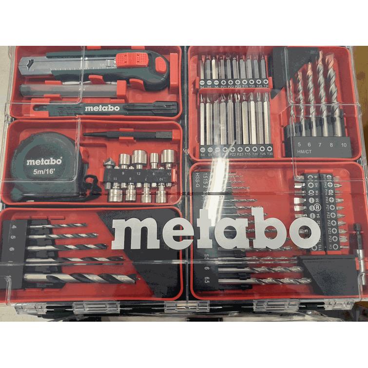 Metabo SBE650 set iskuporakone 230V+ ty&ouml;kalusalkku
