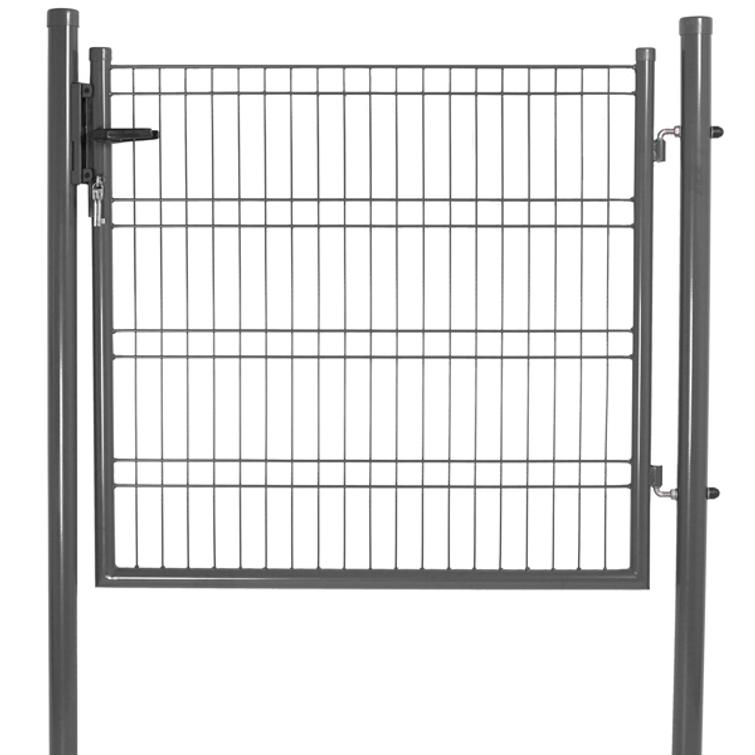 Paneeliaitasetti tarvikkeineen, harmaa, 100 cm, 12 moduulia. Sis portin