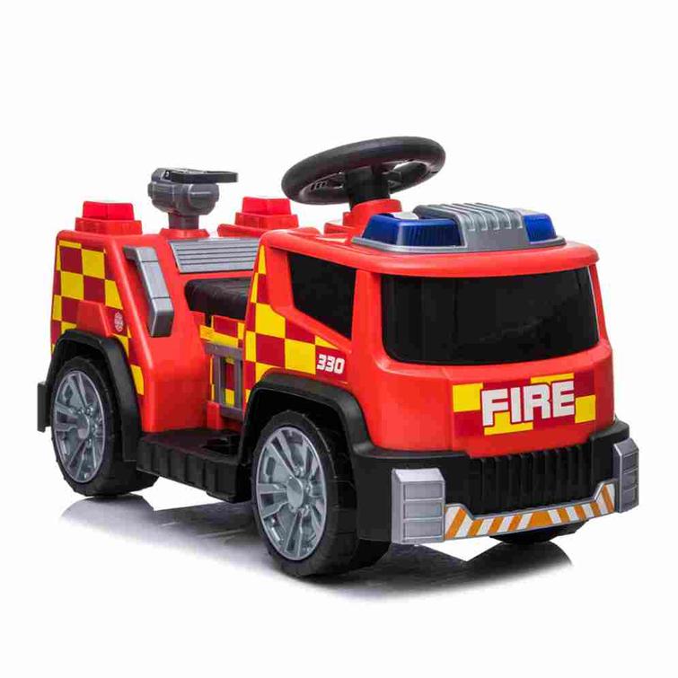 S&auml;hk&ouml;k&auml;ytt&ouml;inen paloauto, 1 x 7,4V moottori NORDIC PLAY