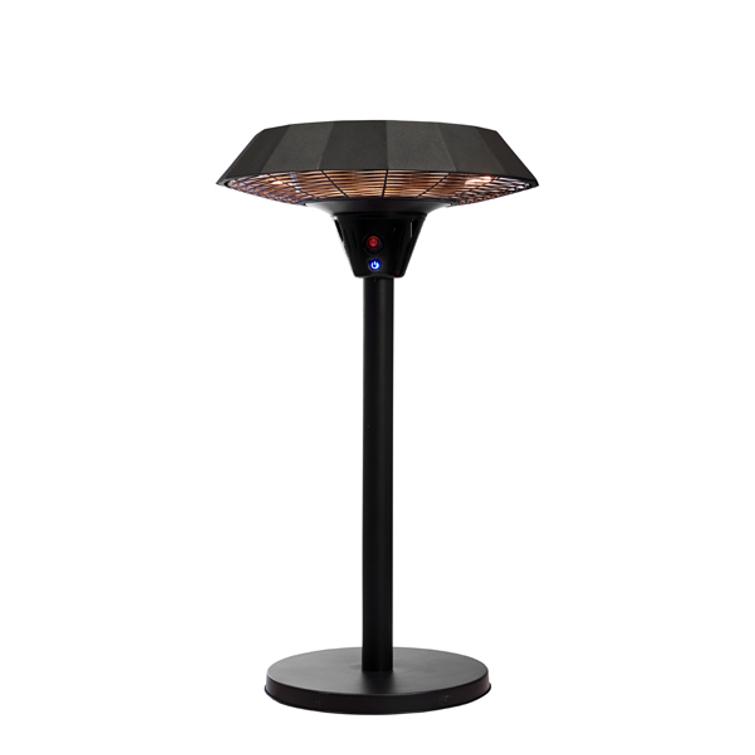 HORTUS Terassilämmitin pöytämalli UFO 800/1200/2000 W, HA, musta.