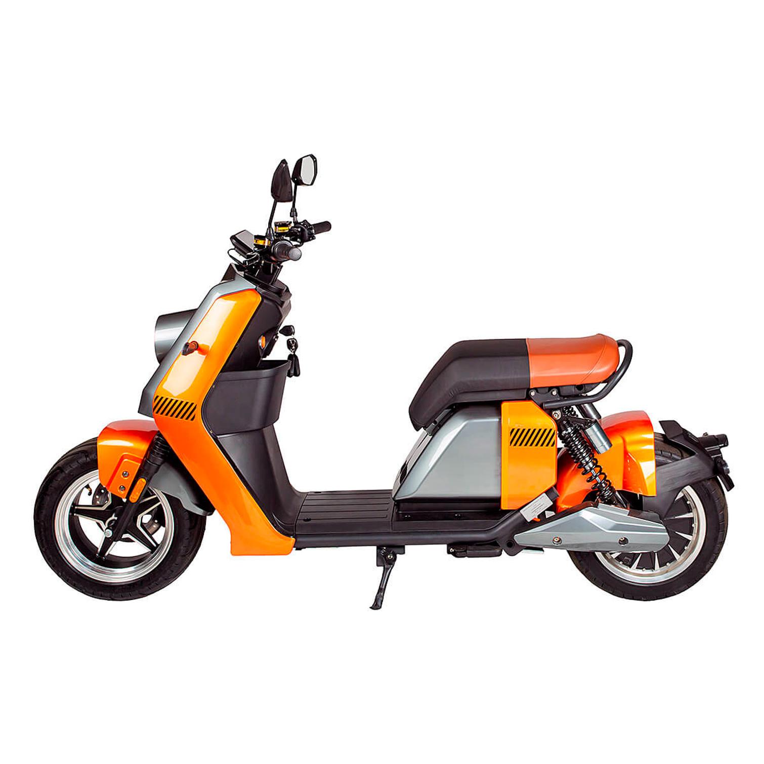 Kruiser Forte mopo 45km/h Oranssi Grafiitti 1,2 kWh akulla | Kotipihaan