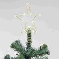 Christmas tree PVC "ASKE" 210 x 138 cm with lights NORDIC WINTER