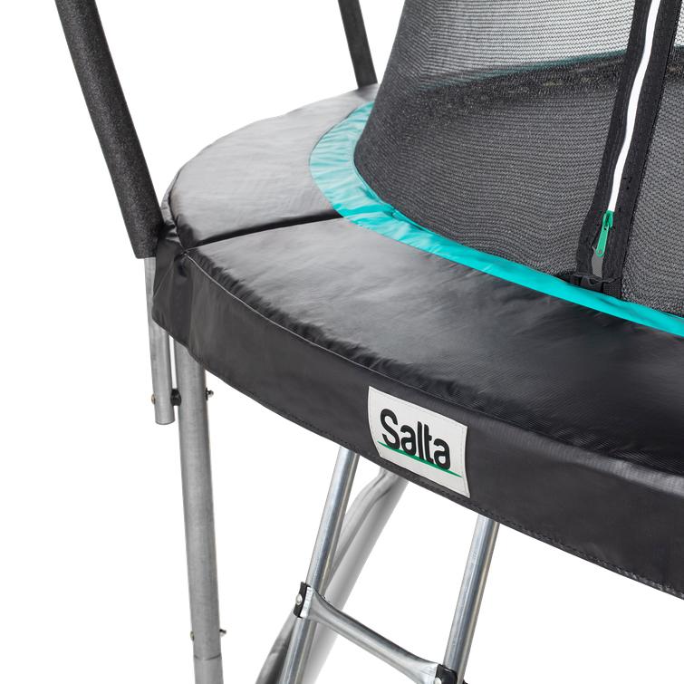 Trampoliini Cosmos Ø251 cm, turvaverkko, tikkaat Salta