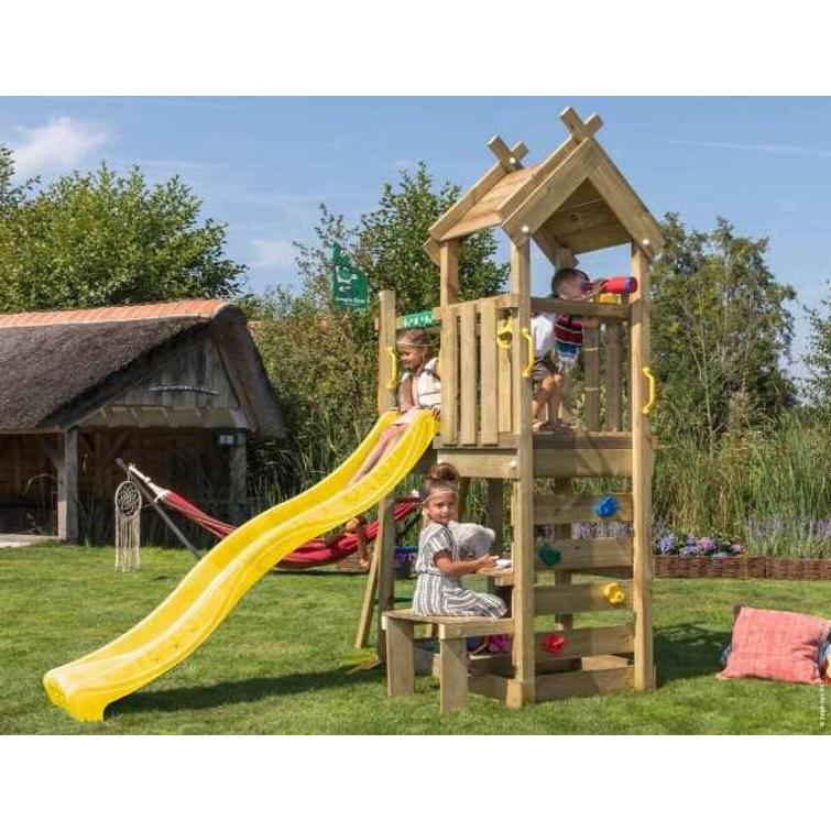 Jungle Gym Teepee, leikkitorni, keinuteline sek&auml; liukum&auml;ki