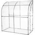 Kasvihuone,  215 x 200 x 100 cm, muovi.