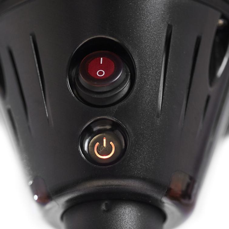 HORTUS Terassilämmitin pöytämalli UFO 800/1200/2000 W, HA, musta.