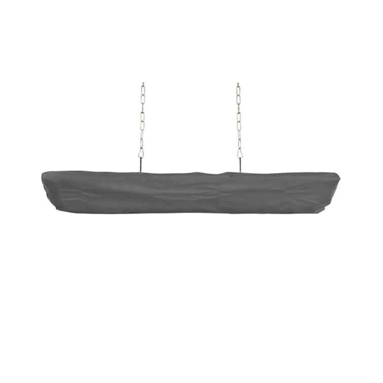 HORTUS Terassilämmitin paneelimalli 900/1800 W, 120 cm, hopea
