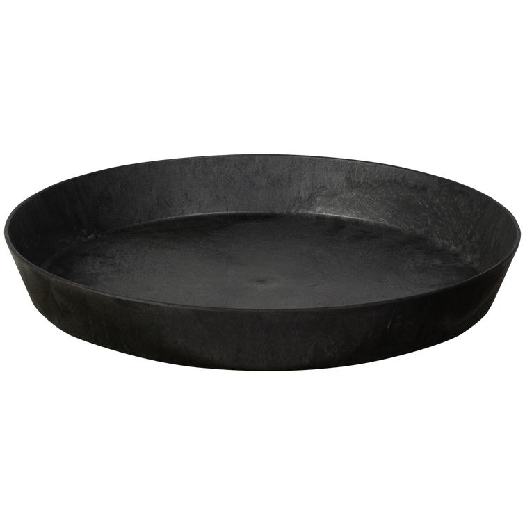 Claire aluslautanen art stone - Black Ø26 x K4