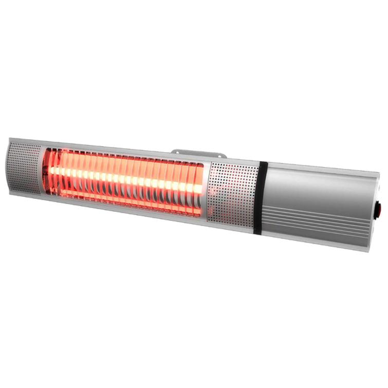 HORTUS Patio heater wall model 500/1000/1500 W, GT, 51 cm, with remote control.