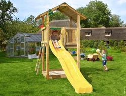 Jungle Gym Sierra ja vihre&auml; liukum&auml;ki