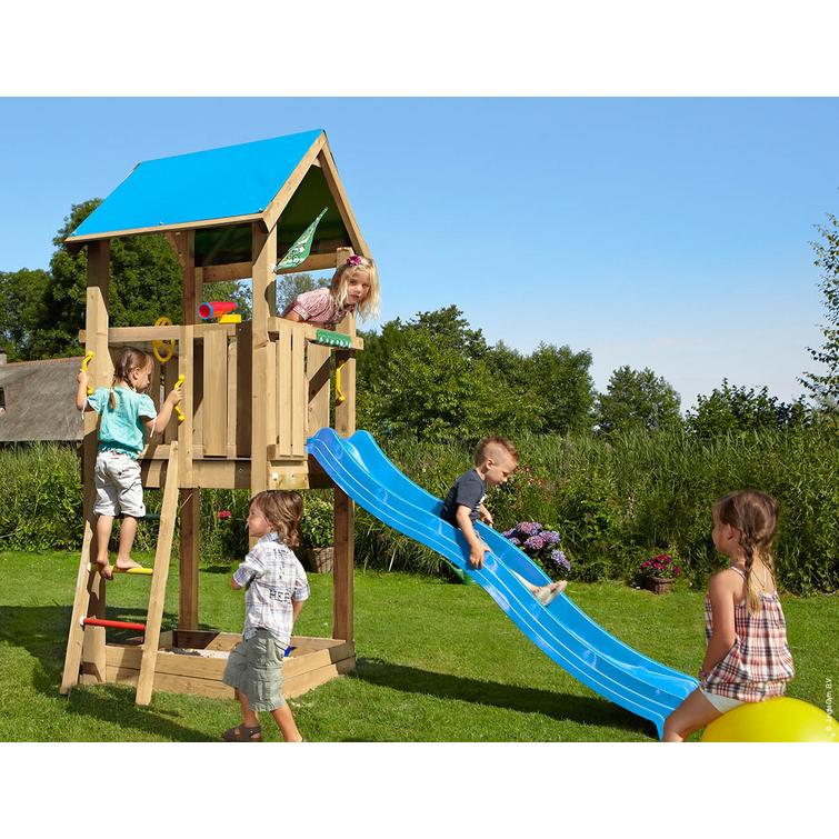 Play tower set Jungle Gym Castle incl. slide