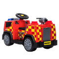 Paloauto, akkutoiminen 6V, punainen NORDIC PLAY Speed. Toimitus alk. heinäkuu 2023