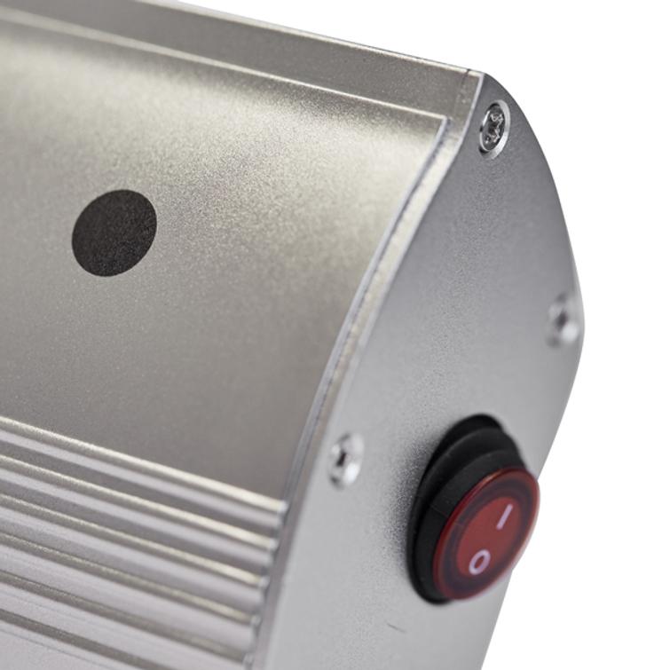 HORTUS Patio heater wall model 500/1000/1500 W, GT, 51 cm, with remote control.