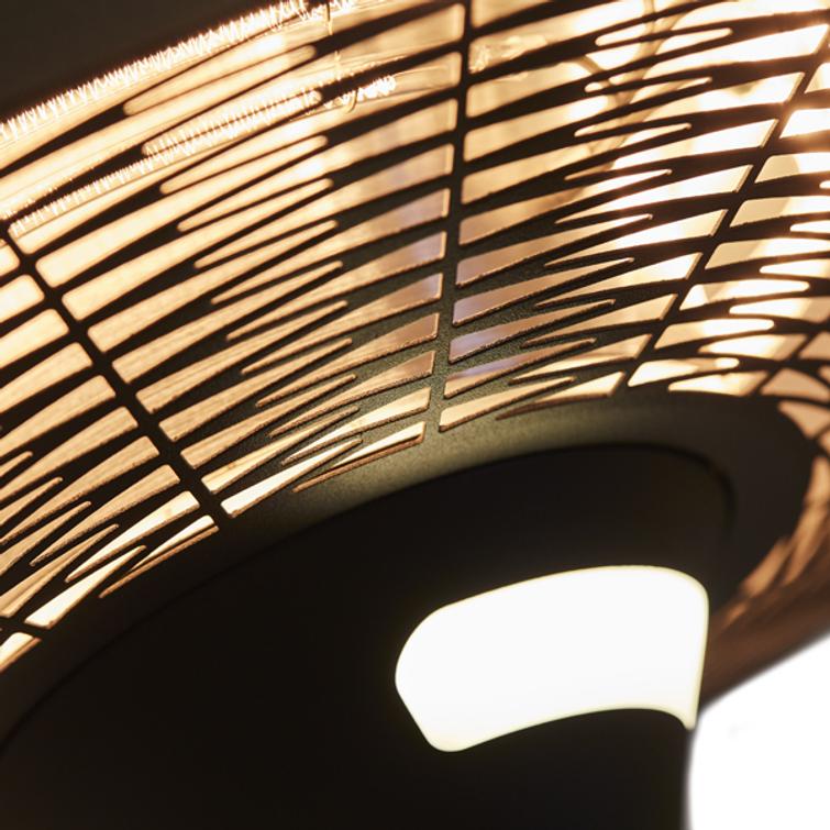 HORTUS Patio heater floor model UFO 800/1200/2000 W, HA, with remote control. available from 30.4.