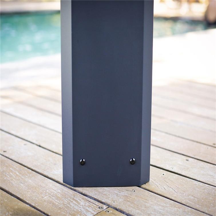 PALRAM Canopia Dallas 4900 paviljonki , antrasiitti.