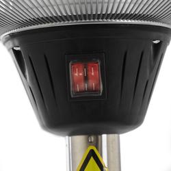 HORTUS Terassilämmitin lattiamalli säädettävällä jalalla 900/1200/2100 W, HA, hop. toim. alk. 25.8.