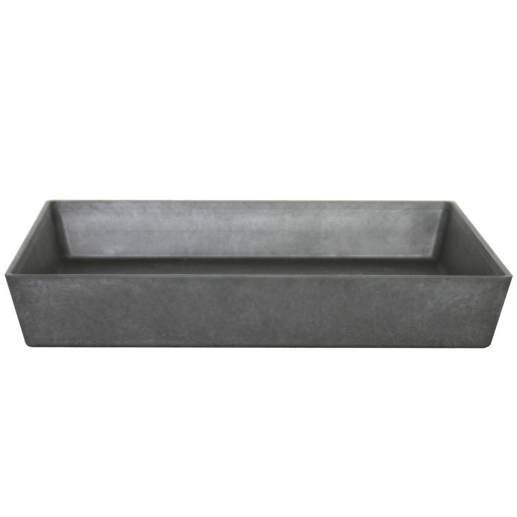 Aluslautanen art stone - Black P19 X L19 X K3