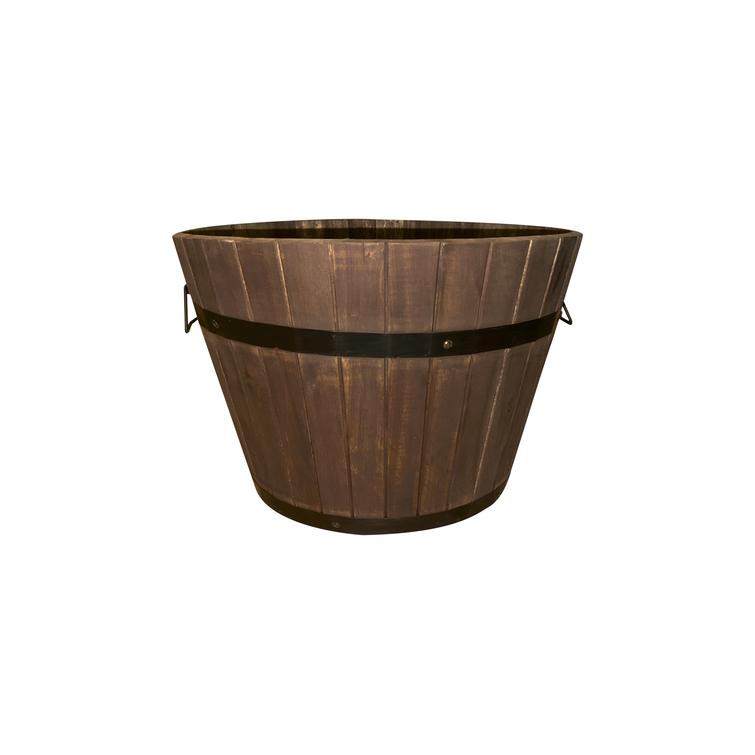 Viskityylinen istutusastia akasiapuu Ø48 cm