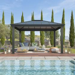 PALRAM Canopia Dallas 4300 paviljonki , antrasiitti.