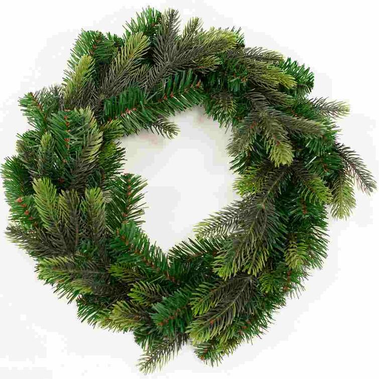 Barrkrans, PE/PVC, Ø45 cm, utan ljus NORDIC WINTER