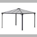 PALRAM Canopia Palermo paviljonki 3600, harmaa/pronssi.