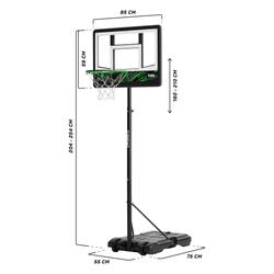 Koripalloteline Dribble Salta 83 x 254 x 130 cm