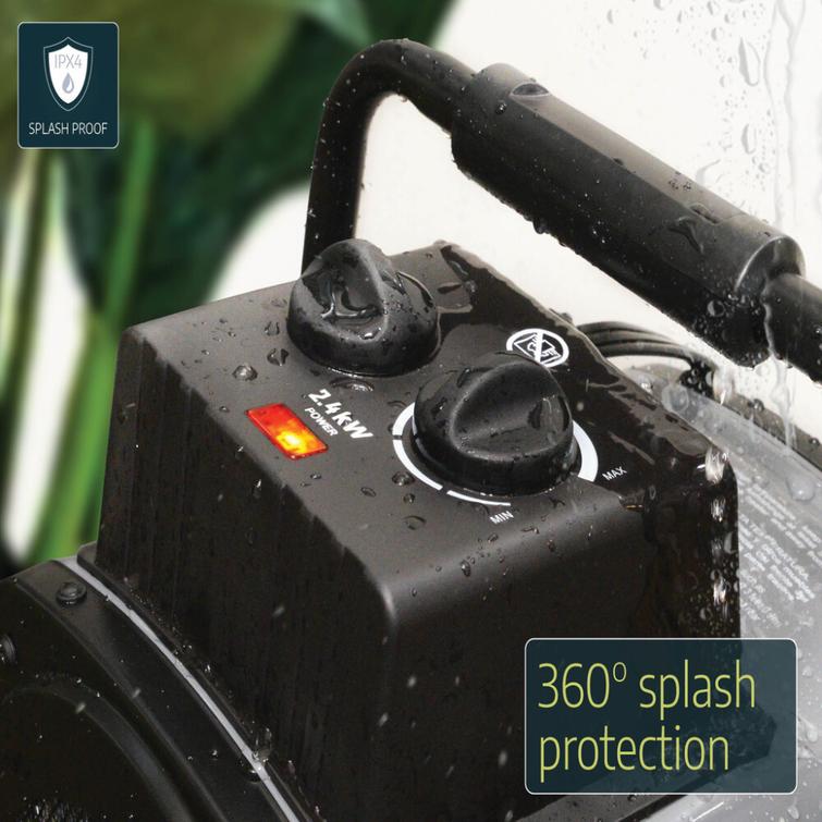 V&auml;rmare med termostat 2400 W Palram - Canopia