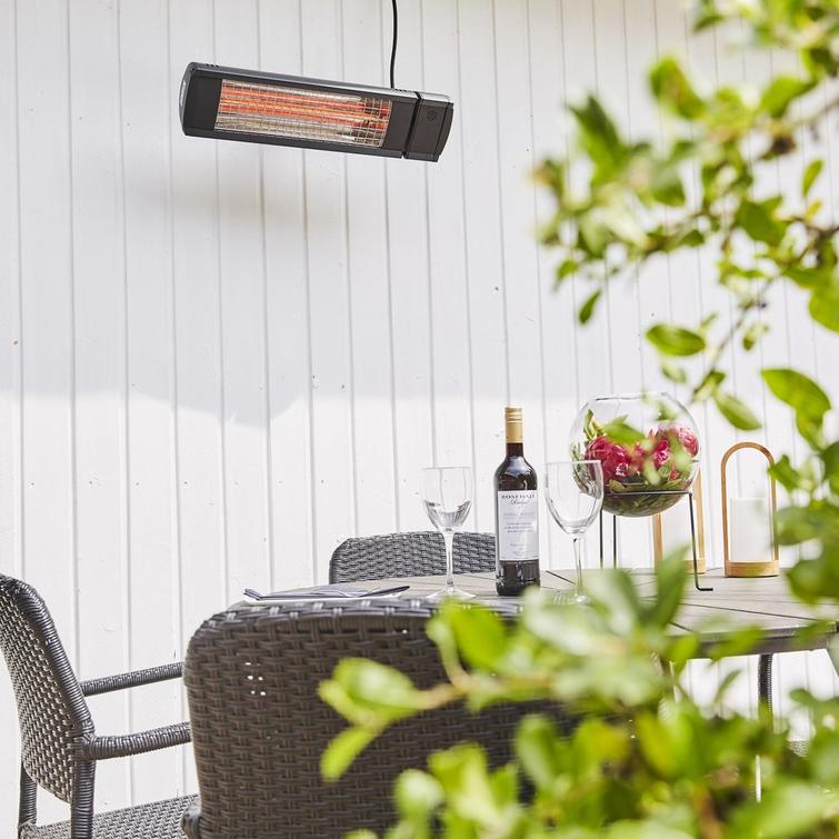 Terrace heater Heat1 Eco High-line 1500W, titanium 212-311.