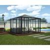 PALRAM Ledro 3000 enclosed garden pavilion, anthracite.