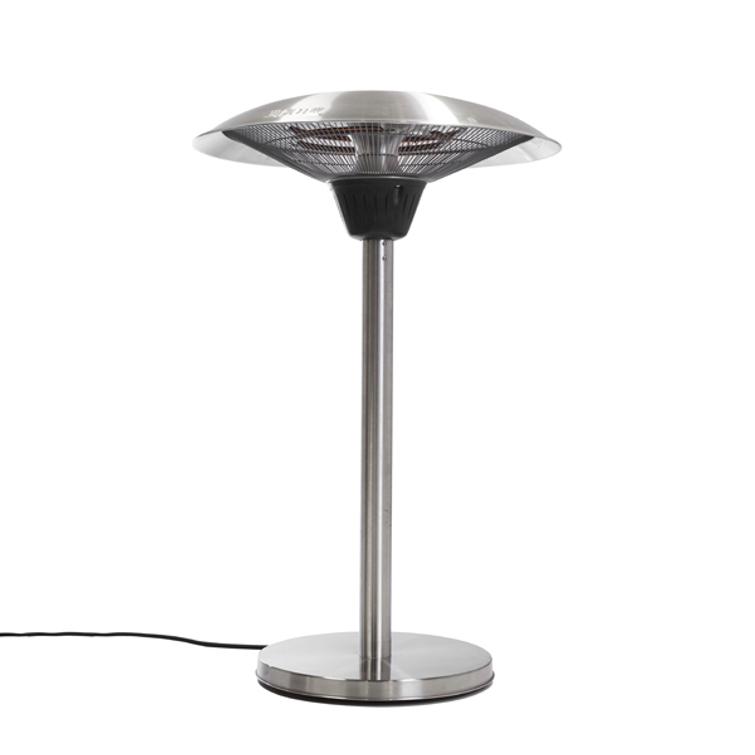 HORTUS Terrassv&auml;rmarbord modell 900/1200/2100 W, HA, silver.