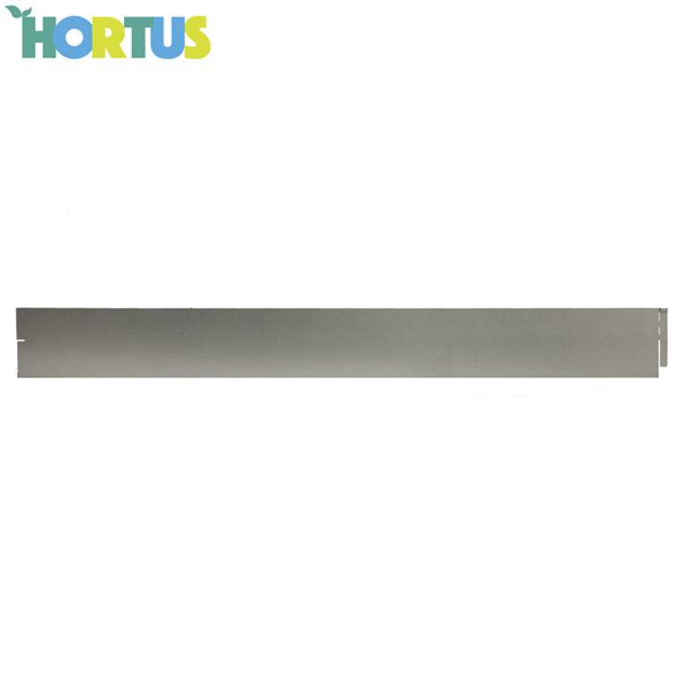 HORTUS Metallinen kukkapenkin rajausreuna, pituus 4x118cm 2kpl