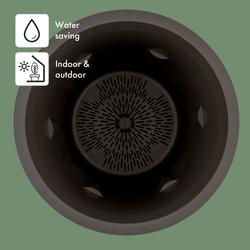 Millennium pyöreä ruukku - Brownstone Ø43.5 x K53.5