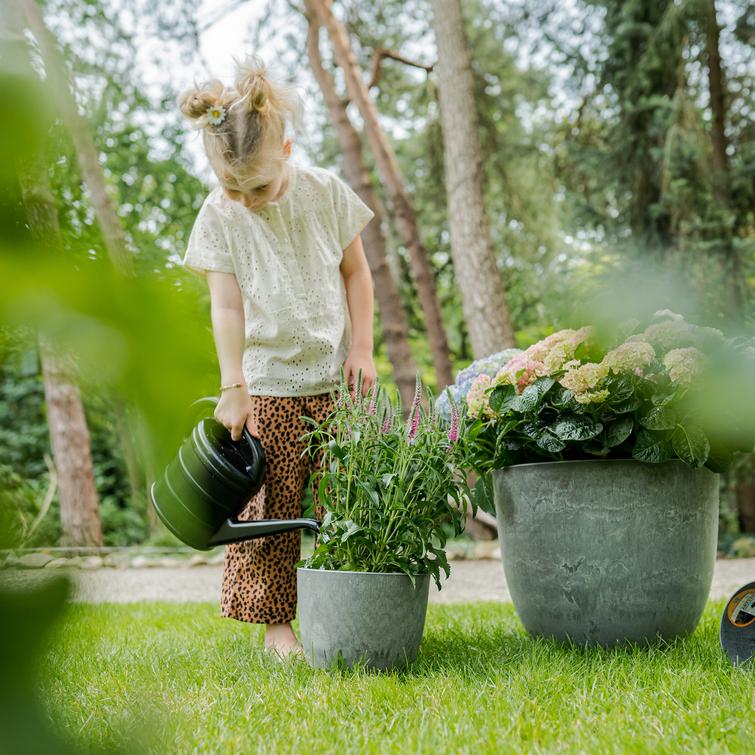 Bola ruukku art stone - Grey Ø28 x K24