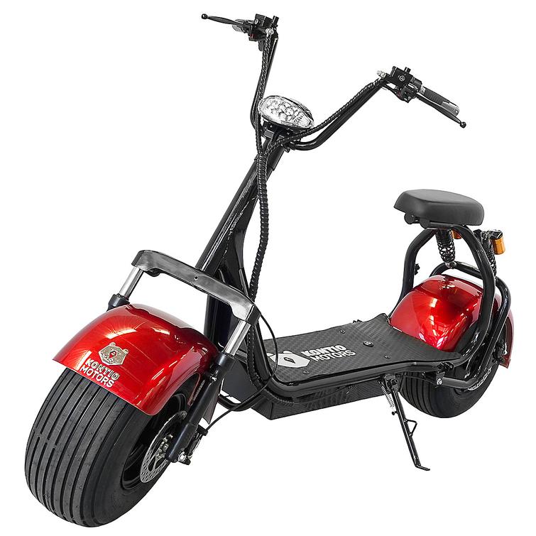 Kruiser Premium Pack Metallic Röd med 1,2 kWh batteri