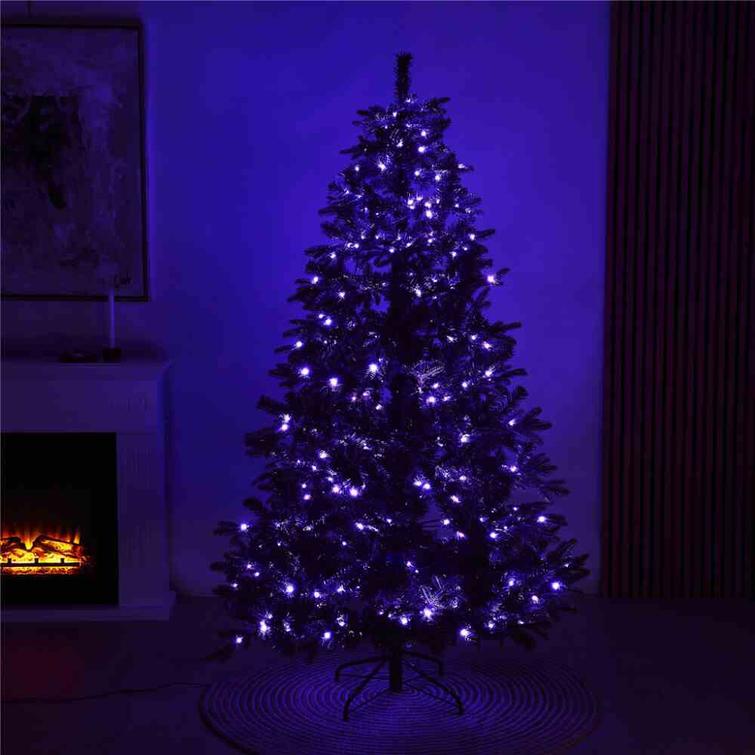 Christmas tree "Limited Edition", 180X124 cm with colored lights. NORDIC WINTER