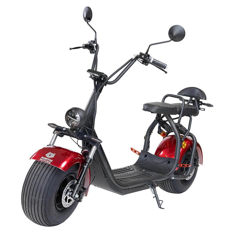 Kruiser Salvatore Metallic Red with 1.2 kWh battery