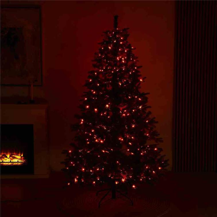 Christmas tree "Limited Edition", 180X124 cm with colored lights. NORDIC WINTER
