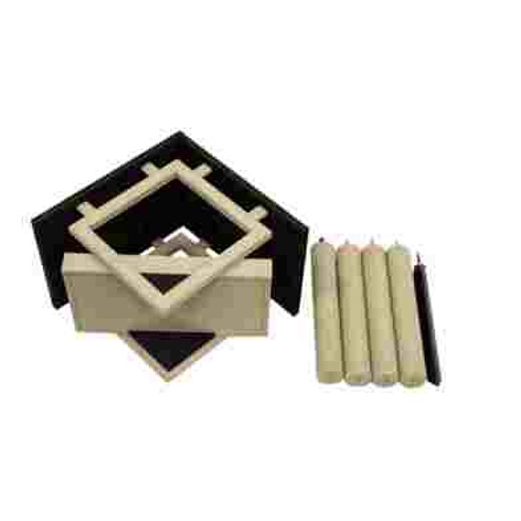 Jalallinen lintulauta, musta, oliivinvihre&auml; jalka HORTUS