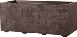 Millennium suorakaiteen muotoinen kukkalaatikko - Brownstone P59 x L25 x K25