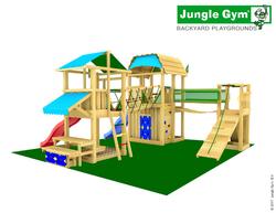 Jungle Gym Leikkiuniversumi 6, kokonaisuus sisältäen liukumäet