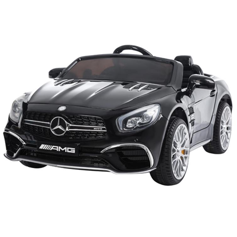 Electric car Mercedes-Benz AMG SL65, black NORDIC PLAY Speed