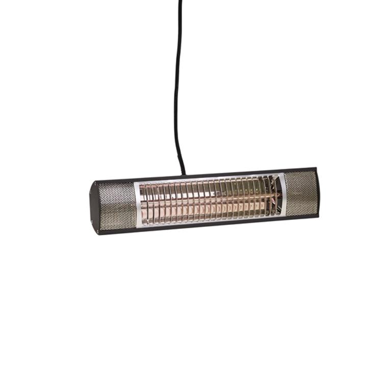 HORTUS Terrassvärmare väggmodell 1500 W, GT, 51 cm, antracit